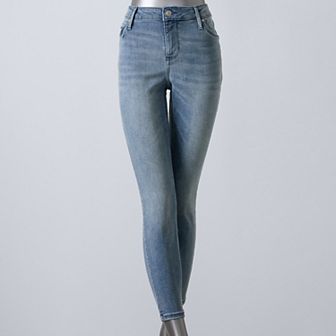 Women's Simply Vera Vera Wang Power Stretch Core Skinny Jeans