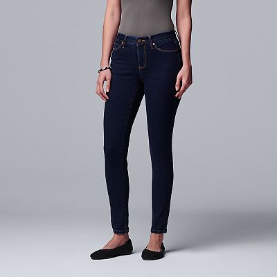 Women’s Simply Vera Vera Wang Power Stretch Core Skinny Jeans