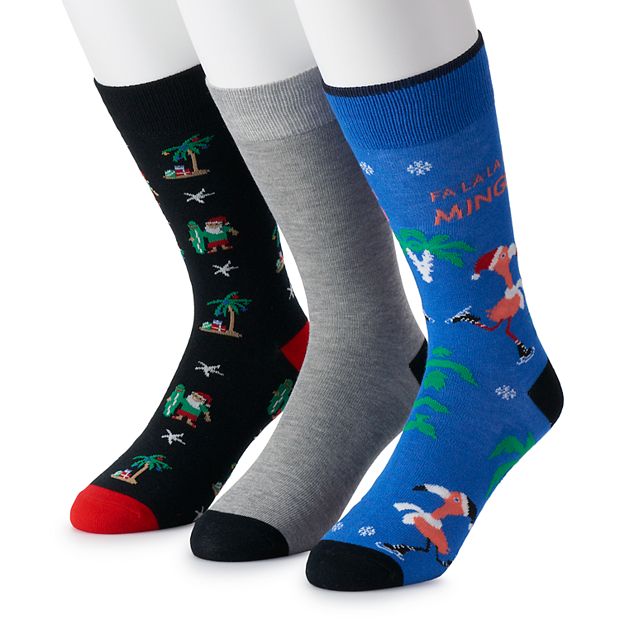 Men s St. Nicholas Square 3 pack Christmas Socks