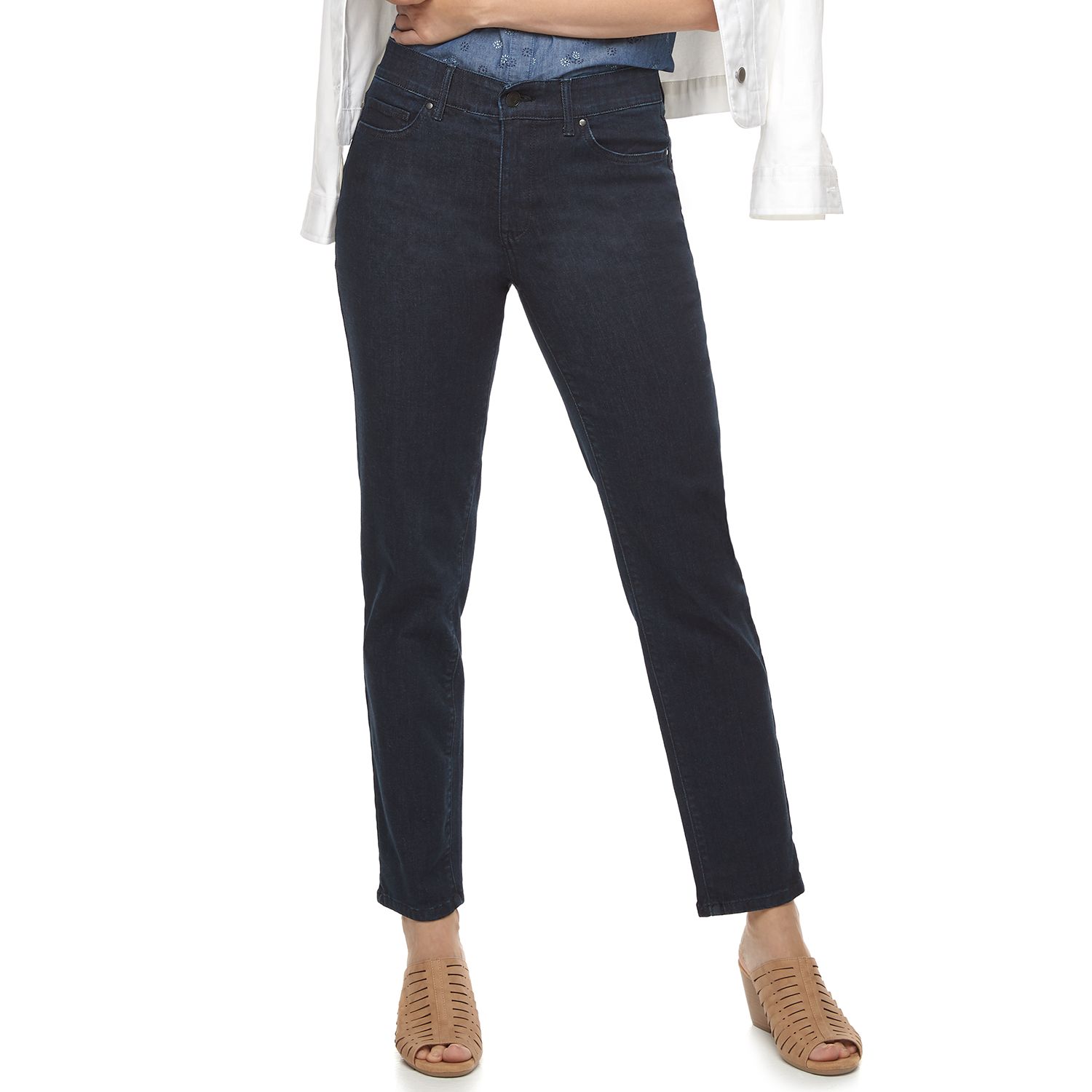 everlane kick crop jean