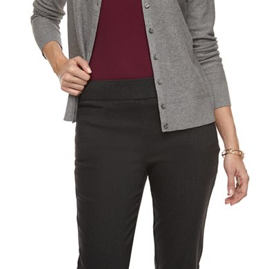 Women's Croft & Barrow® Millennium Tummy Control Pull-On Pants