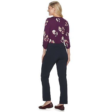 Women's Croft & Barrow® Millennium Tummy Control Pull-On Pants