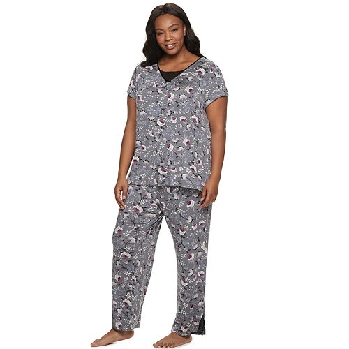 Kohls womens discount plus size pajamas