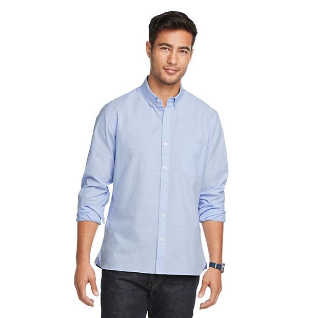 Van Heusen Never Tuck Slim Fit Sport Shirt, All Sale