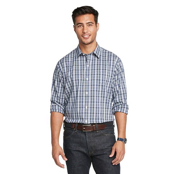 Men's Van Heusen Traveler Classic-Fit Stretch Button-Down Shirt