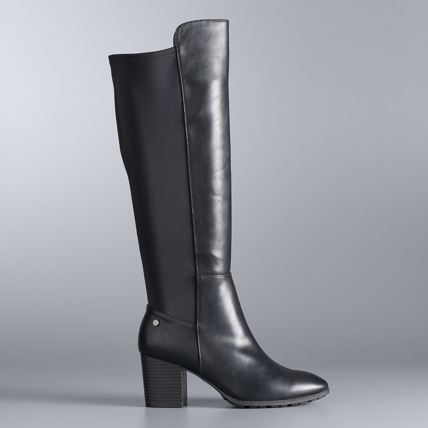 vera wang thigh high boots