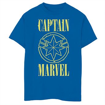 Boys 6-20 Captain Marvel Tee