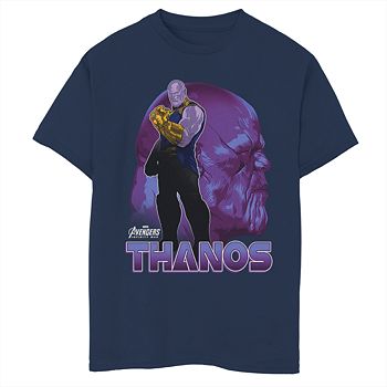 Boys 8 20 Marvel Comics Thanos Tee - aquaman cap roblox
