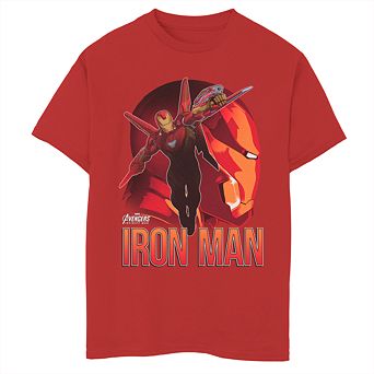 Boys 8-20 Marvel Invincible Iron Man Tee