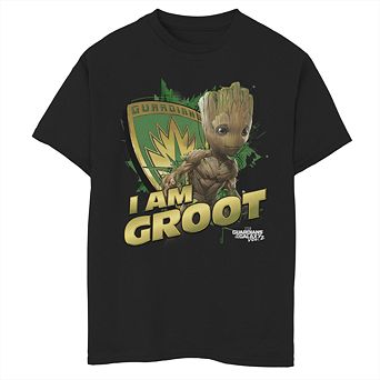 Boys 8-20 Marvel Guardians of the Galaxy "I Am Groot" Tee