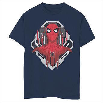 Boys 8-20 Marvel Comics Spider-Man Tech Badge Tee