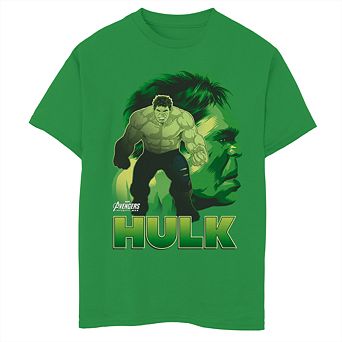 Boys 8-20 Marvel Comics Hulk Smash Tee