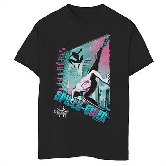 Boys 8-20 Marvel Comics Spider-Verse Gwen Panel Tee