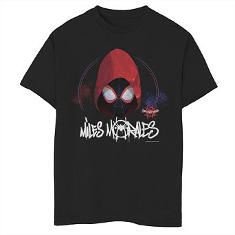 Boys 8-20 Marvel Comics Spider-Verse Miles Morales Tee