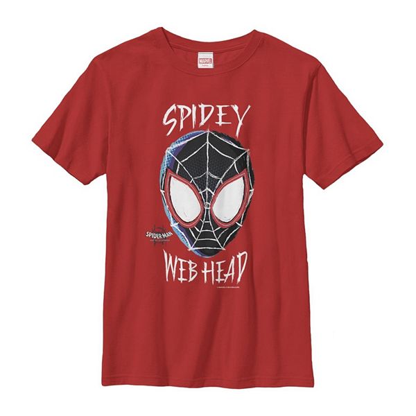 Boys 8 20 Marvel Comics Spider Verse Web Head Tee - roblox deadpool mask id