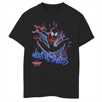 Boys' 8-20 Marvel Spider-Verse Spidey Explosion Graphic Tee