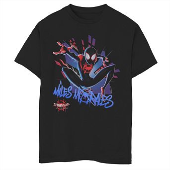 Boys' 8-20 Marvel Spider-Verse Spidey Explosion Graphic Tee