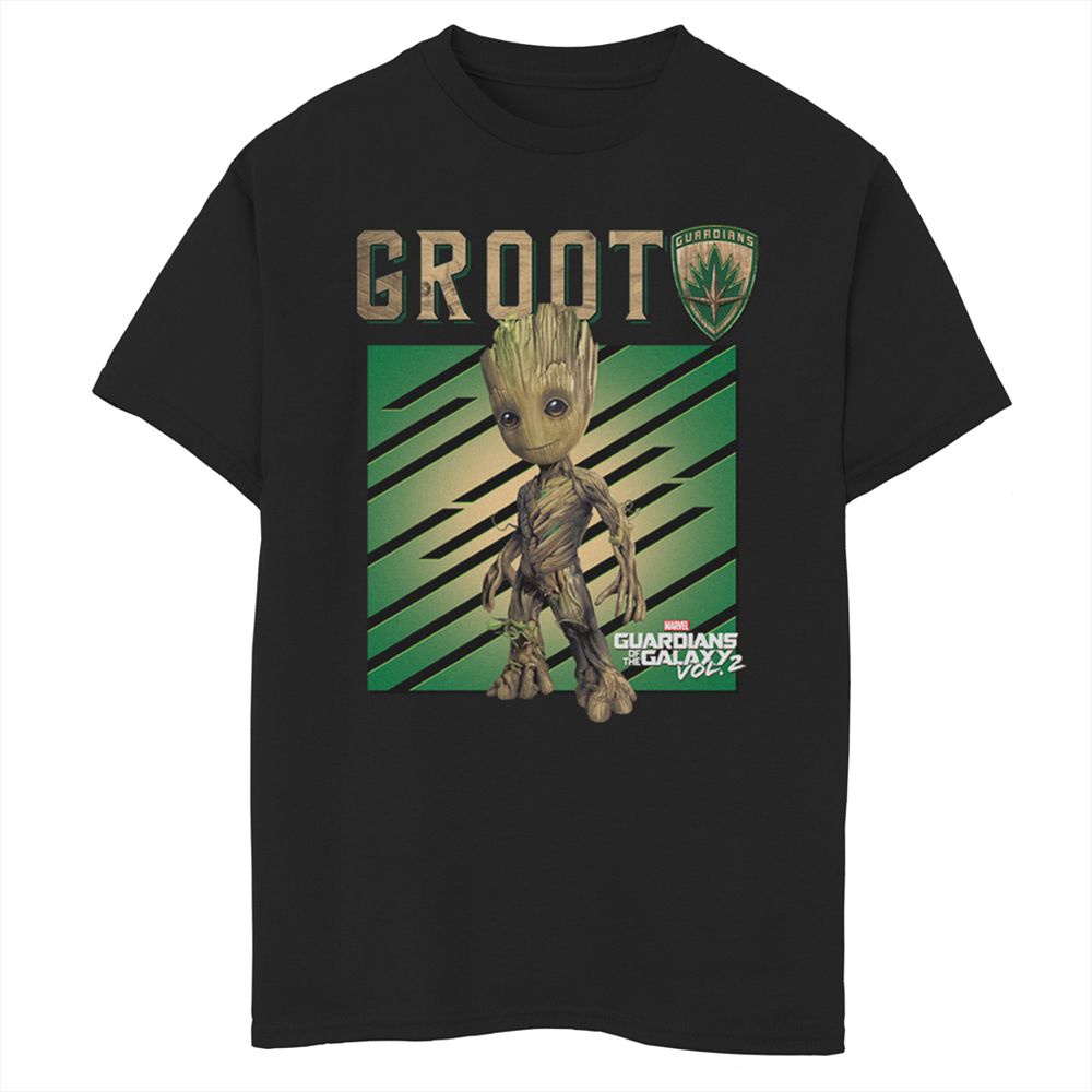 Boys 6-20 Marvel Guardians Groot Tree Graphic Tee