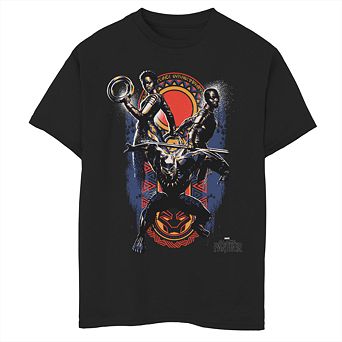 Boys' 8-20 Marvel Black Panther Big Three Graphic Tee