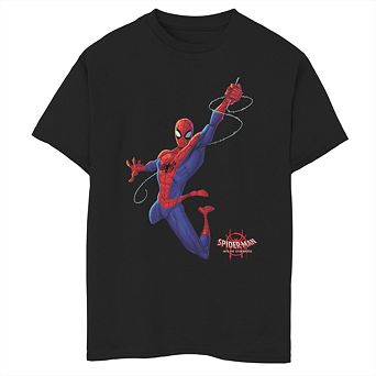 Boys' 8-20 Marvel Spider-Verse Real Spider-Man Graphic Tee