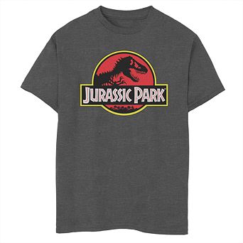 Boys' 8-20 Jurassic Park Red Logo Graphic Tee
