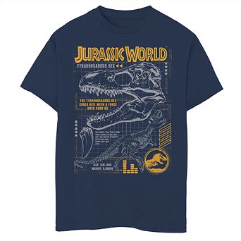 Boys 6-20 Jurassic World Rex Breakdown Graphic Tee