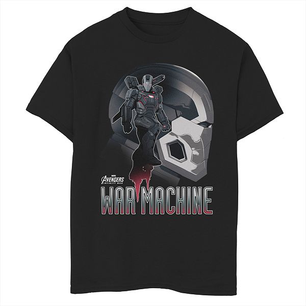 Boys 8 20 Marvel War Machine Graphic Tee - roblox war machine shirt