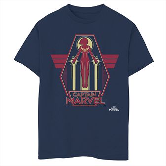 Boys' 8-20 Captain Marvel Take Flight Graphic Tee
