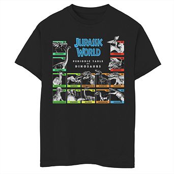 Boys 6-20 Jurassic World Periodic Dinos Graphic Tee