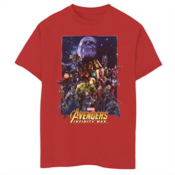 Boys' 8-20 Marvel Avengers Overload Poster Graphic Tee