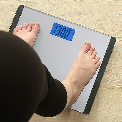 Detecto Wide Platform Glass Digital Scale