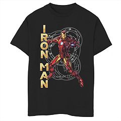 Boys Graphic T Shirts Kids Iron Man Tops Tees Tops Clothing Kohl S - iron man shirt roblox free