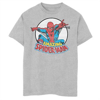 Boy's Flying Spider-Man Crew Tee