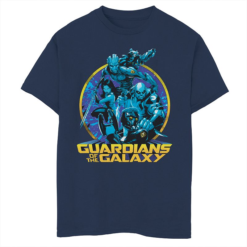 Boys 8-20 Marvel Guardians Of The Galaxy Group Graphic Tee, Boys, Size: X