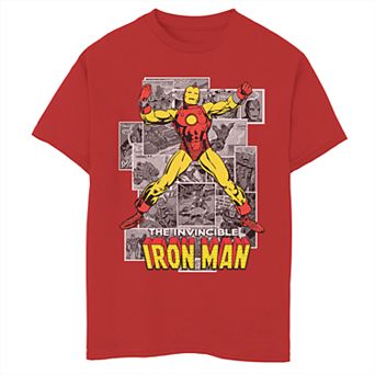 Boys' 8-20 Marvel Comic Iron Man Graphic Tee