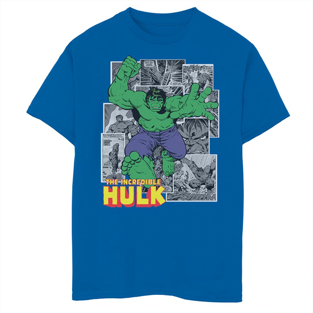 Boys 6-20 Marvel Comic Hulk Graphic Tee