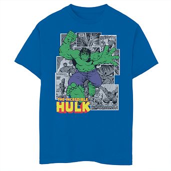 Boys' 8-20 Marvel Comic Hulk Graphic Tee