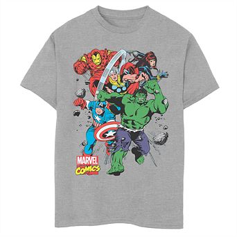 Boys' 8-20 Marvel Starters Graphic Tee
