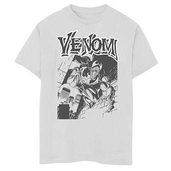 Boys' 8-20 Marvel Street Venom Graphic Tee