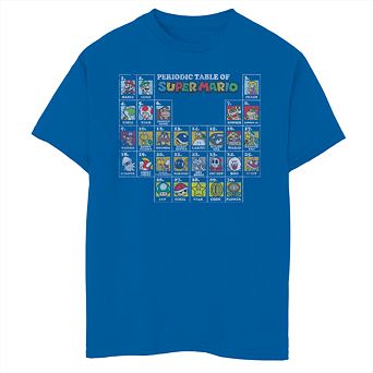 Boys' 8-20 Nintendo Super Mario Mushroom Table Graphic Tee