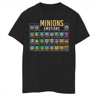 Boys' 8-20 Minions Periodic Table Graphic Tee