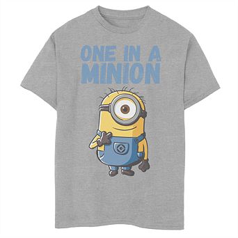Boys' 8-20 Minions One In a Minion Graphic Tee