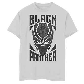 Boys' 8-20 Marvel Avengers Panther Stamp Graphic Tee