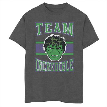 Boys' 8-20 Marvel Team Incredible Graphic Tee