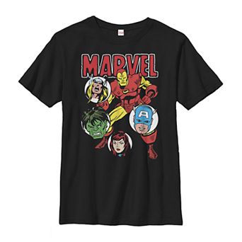 Boys 8-20 Marvel Squad Tee