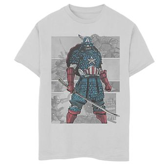 Boys' 8-20 Marvel USA Samurai Graphic Tee