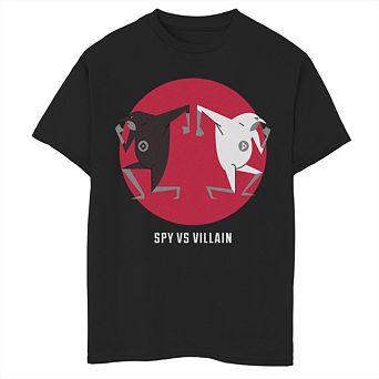 Boys' 8-20 Minions Spy Vs. Villain Graphic Tee