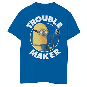 Boys 8-20 Minions Trouble Maker Tee