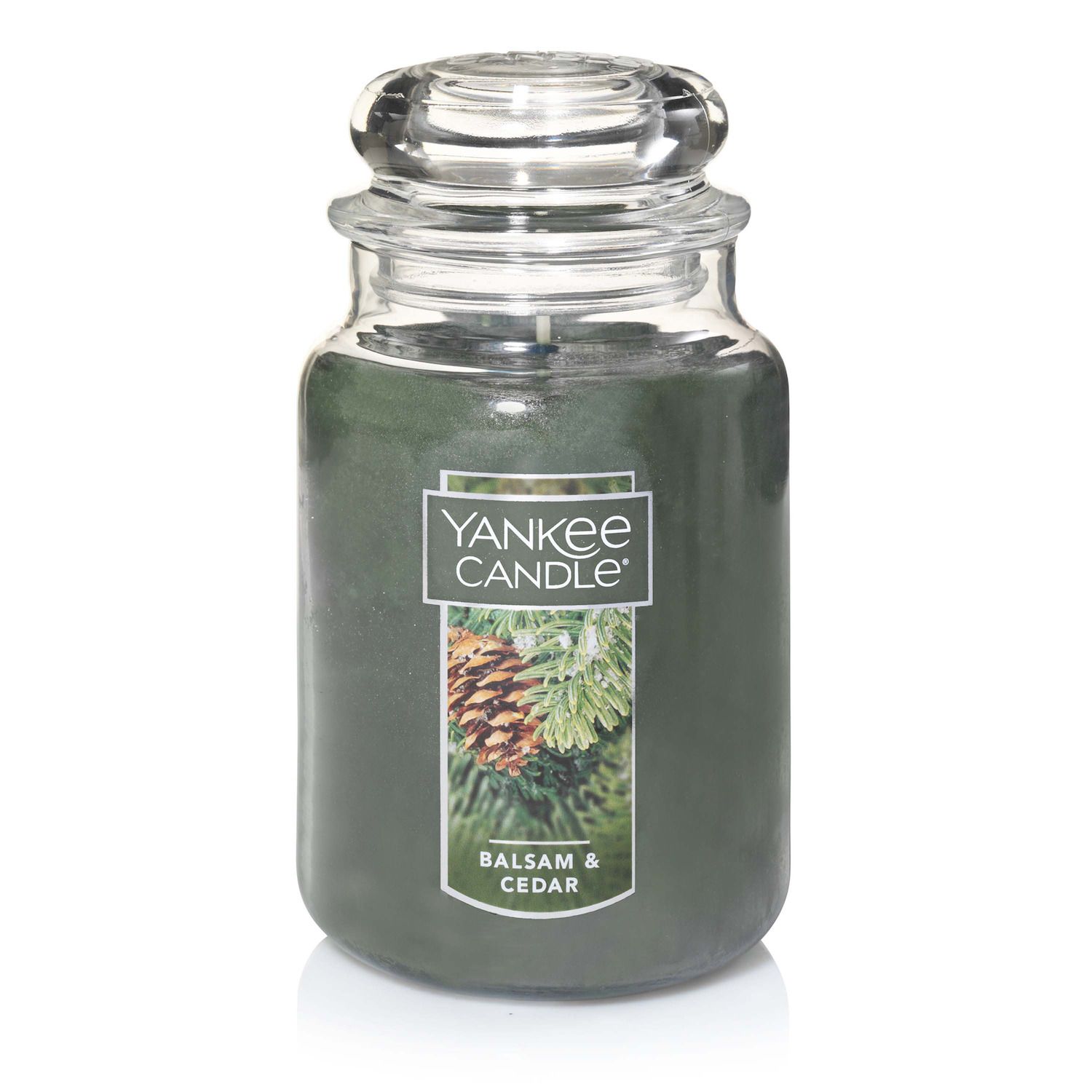 Yankee Candle Balsam & Cedar 22-oz. Large Candle Jar