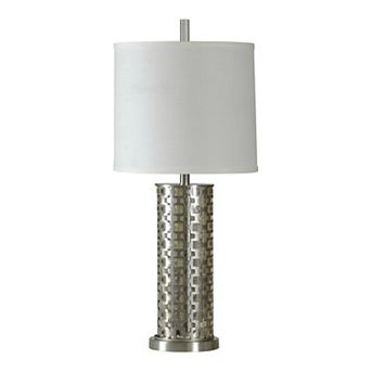 Estero Brushed Steel Table Lamp